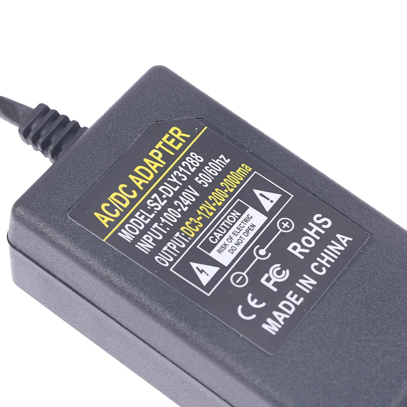 Adjustable ON/OFF Adapter 3V-12V 2A of voltage 3V 4.5V 5V 6V 7.5V 8V 9V 10V 12V 2A 24W power supply Charger 5.5mm Oasis Select
