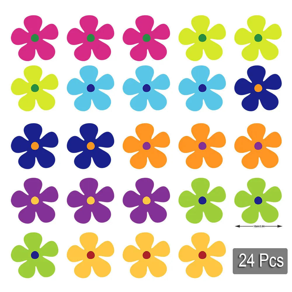 Magnetic Cartoon Sunflower Flower Refrigerator Sticker PVC Self-priming Soft Magnetic Car Decoration Sticker Oasis Select CT058