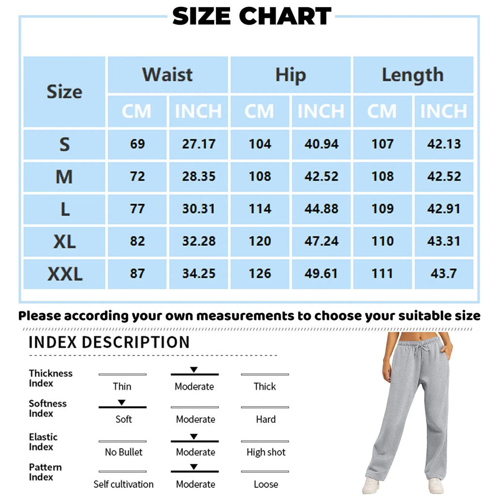 Women's Fleece-Lined Wide Leg Sweatpants | Casual Joggers Wide Leg Sweatpants Oasis Select