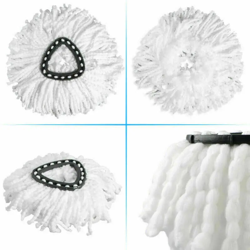 Easy Wring and Clean Floor Mop Turbo Microfibre 2in1 Replacement Refill Mop Head Accessory Home Cleaning Tools Oasis Select