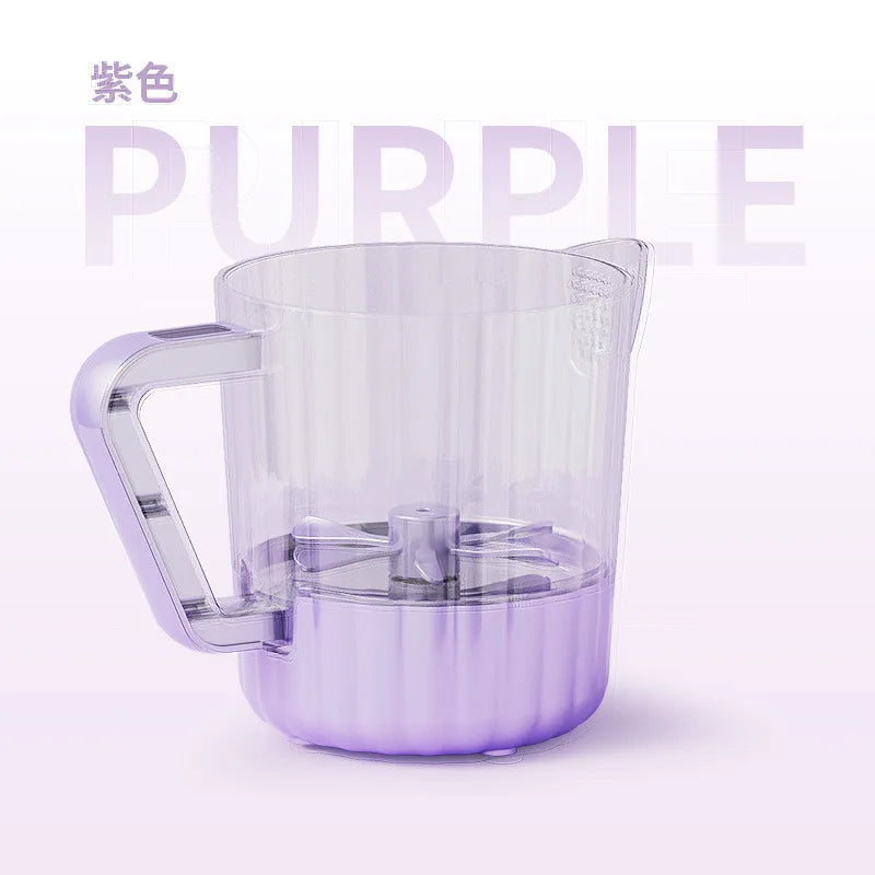 Electric Rice Washing Cup – Auto Mixing & Built-In Foam Filter