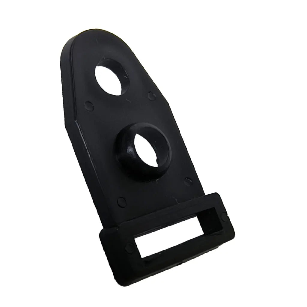 Camping Tent Legs Two Holes Ground Fixing Accessories Outdoor Camping Durable Tent Ground Fixed Clip Nail Pole Rod Feet Clamp Oasis Select