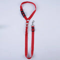 2 in 1 Heavy-Duty Elastic Dog Car Seat Belt Safety Harness, Crash Tested for Pets, Adjustable Travel Tether for Truck SUV Car Oasis Select C