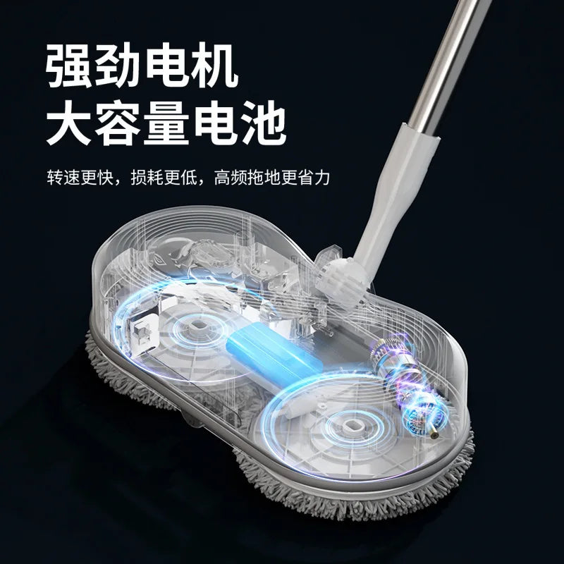 Wireless Electric Mop – Auto Self-Cleaning Floor Mopping Machine
