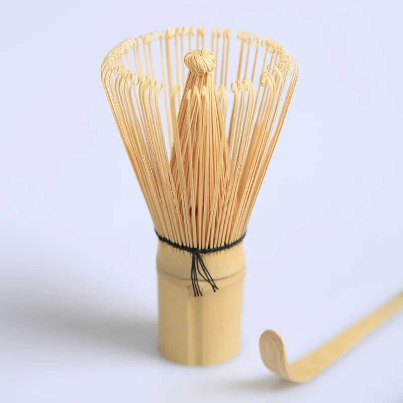 3PCS Tea Set Brush Matcha Whisk Tea Spoon Set Simply Chinese Style High Quality Bamboo Japanese Teaware Set Tea-making Tools Oasis Select