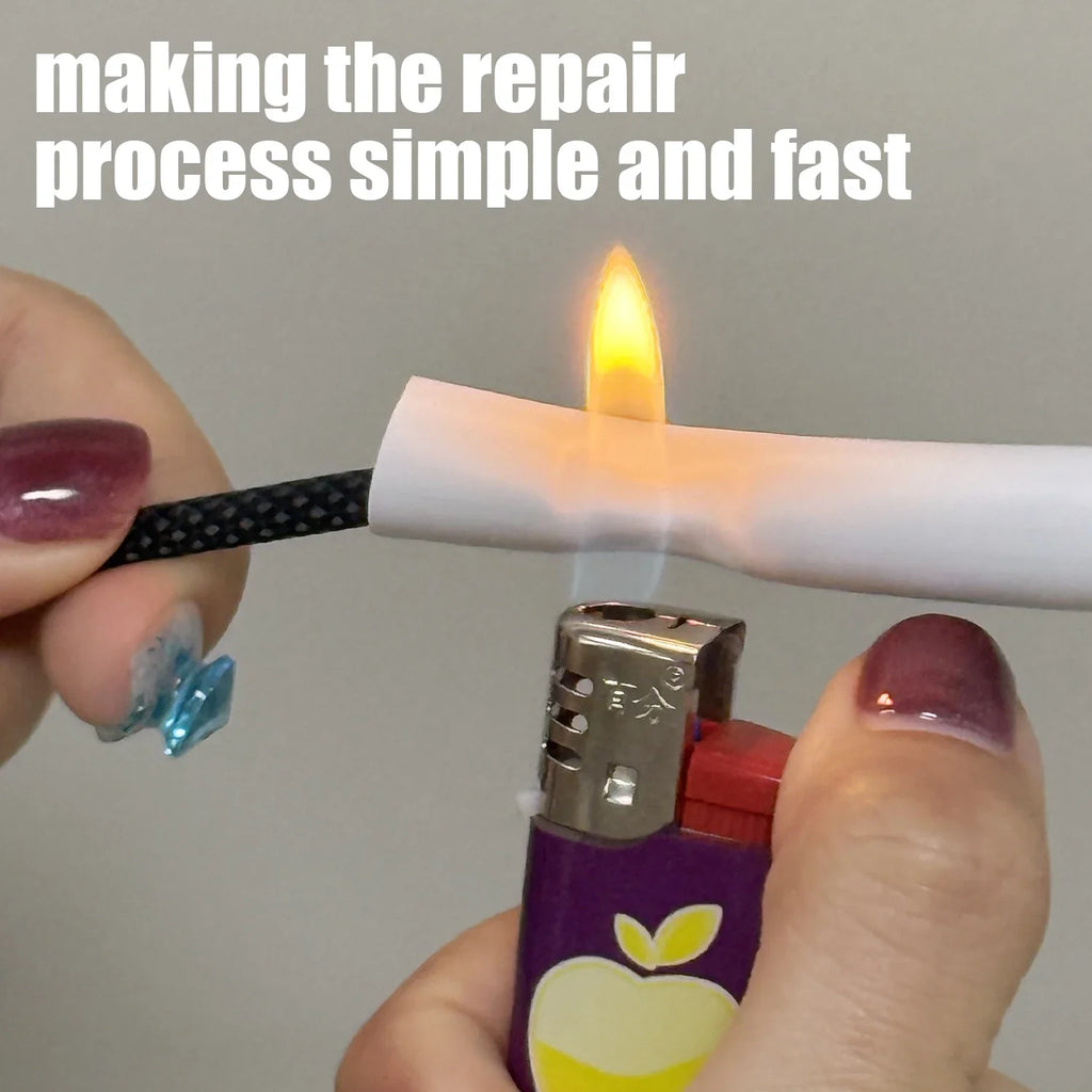 4/8/16pcs Heat Shrink Tube Kit Thermoresistant Tubing Heat Shrink Wire Wrapping Charging Data Cable Insulation Sleeved Protecter Oasis Select
