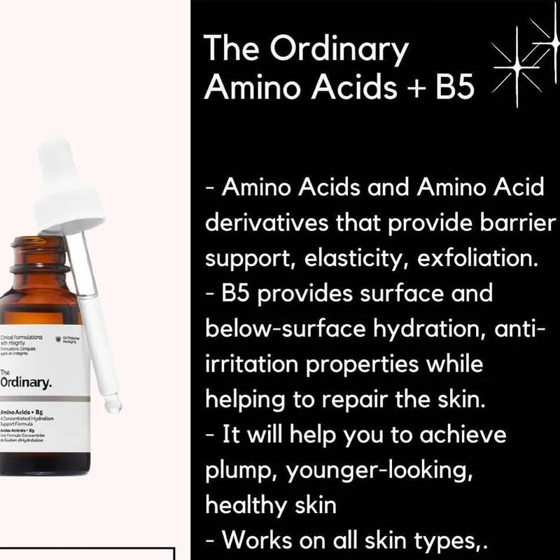 The Ordinary Amino Acids + B5 30ml Hydrating Face Serum