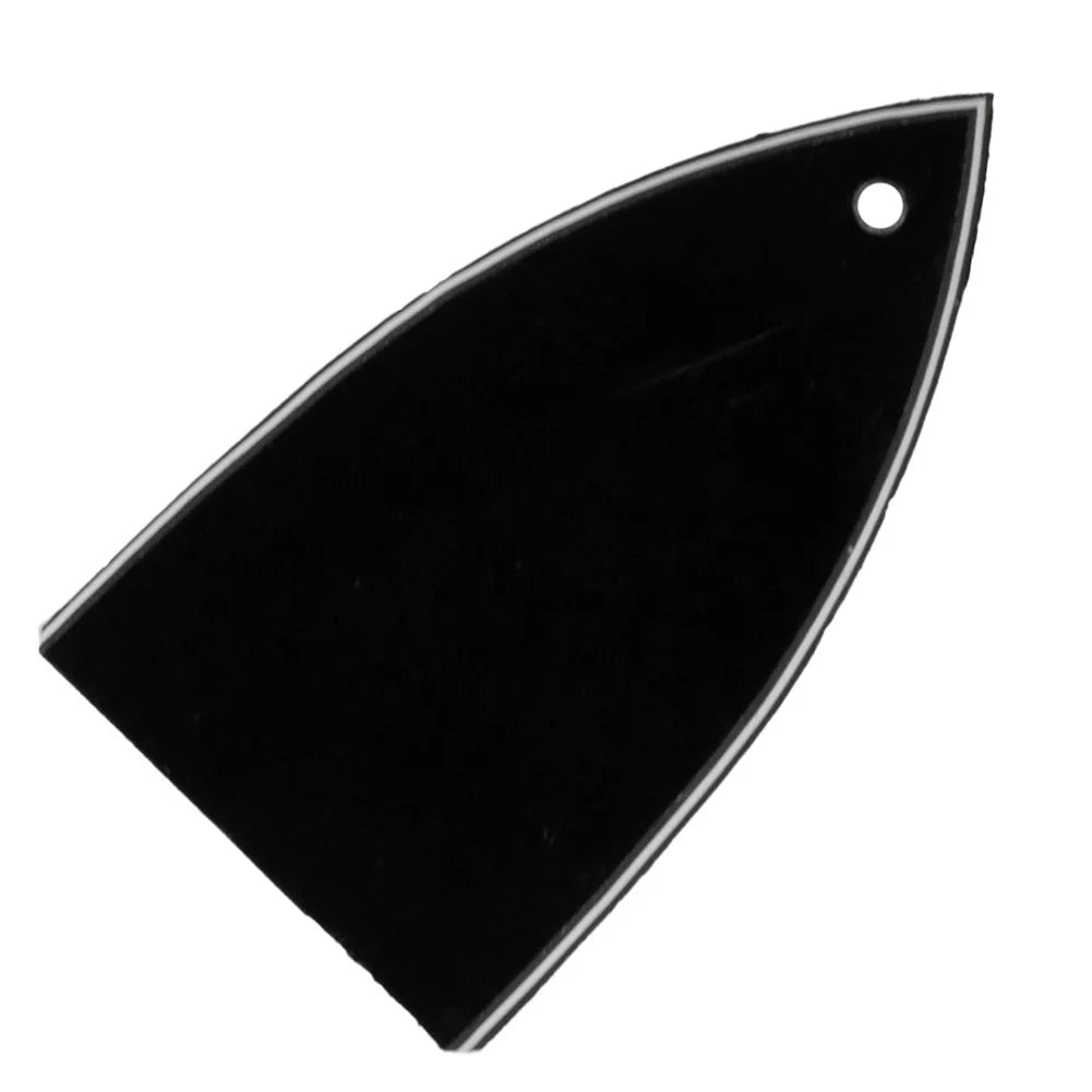 1x Electric Guitar Truss Rod Cover 1 Hole 3 Ply Truss Rod Cover Plate For Electric Guitars Replacement Accessorys Black Parts Oasis Select 1PC