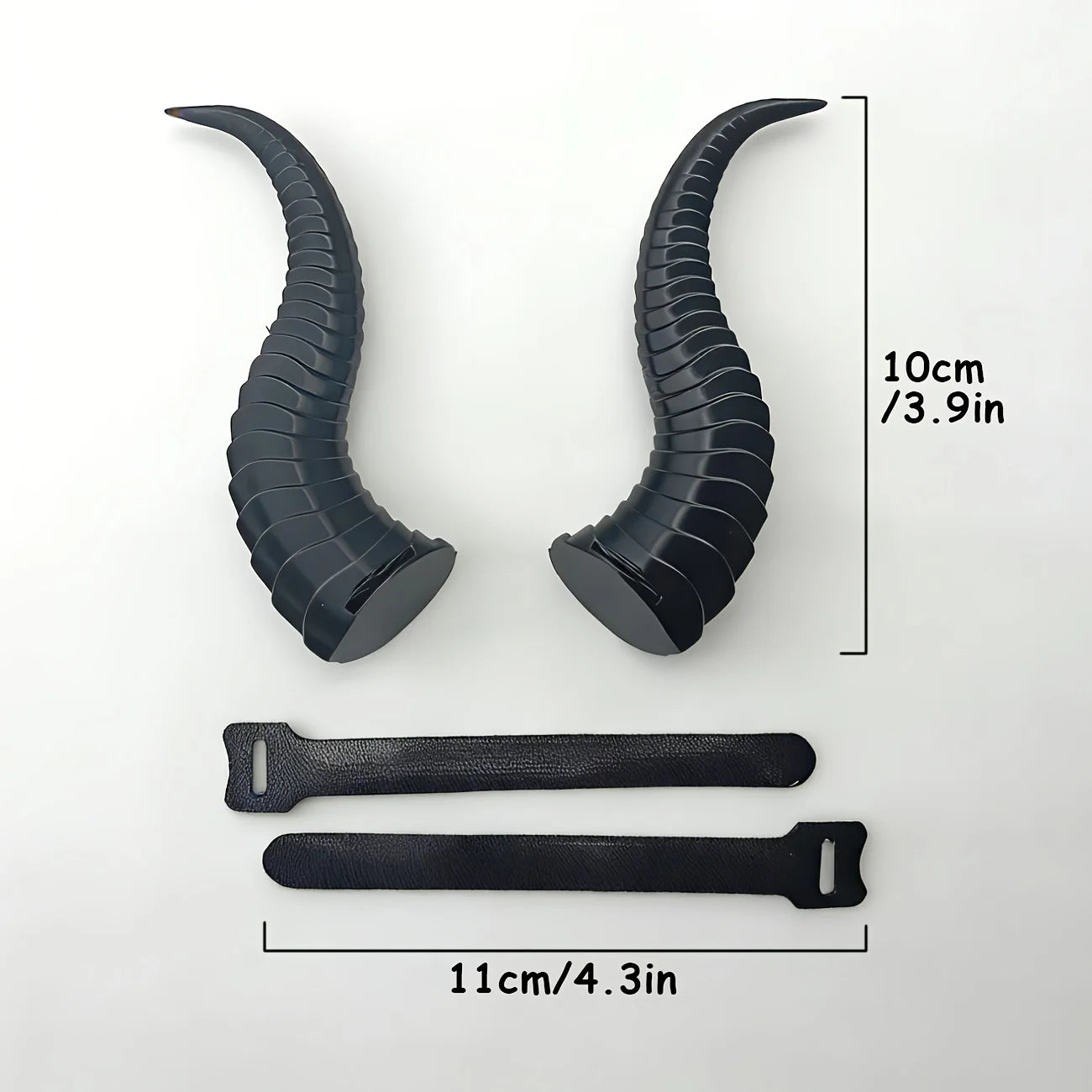 2Pcs Detachable 3D Devil Horns Headphone Decor Halloween Devil Costume Accessory Prop Easy Install No Battery Headset Ornament Oasis Select