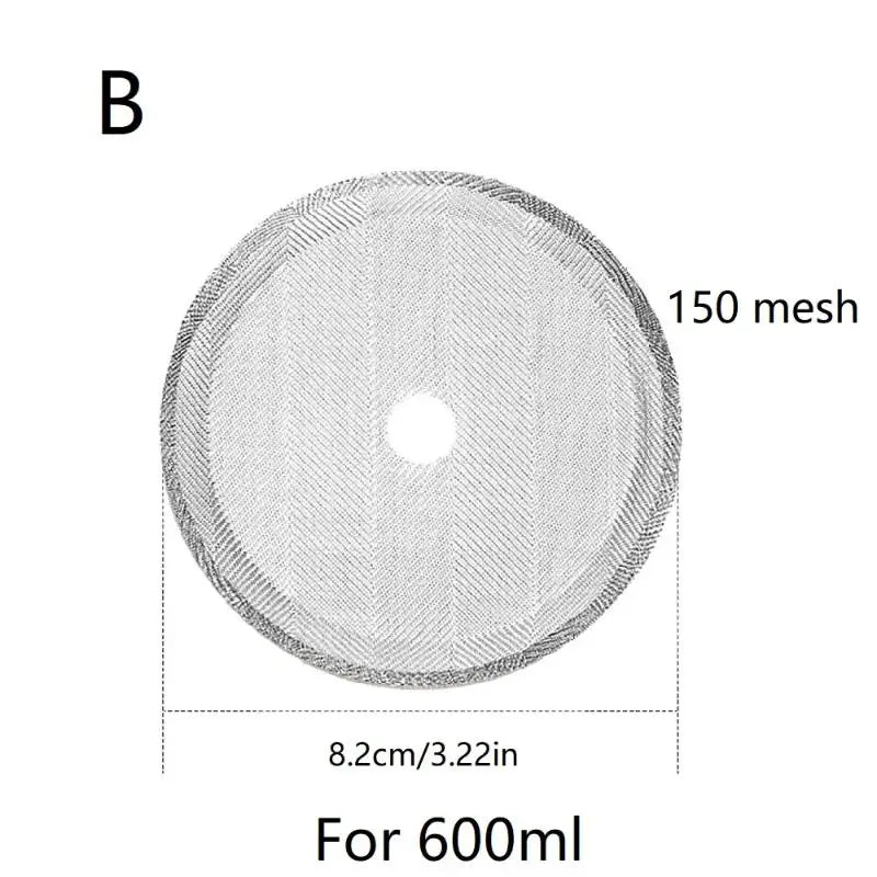 Stainless Steel French Press Filter Screen | Reusable Mesh Disc