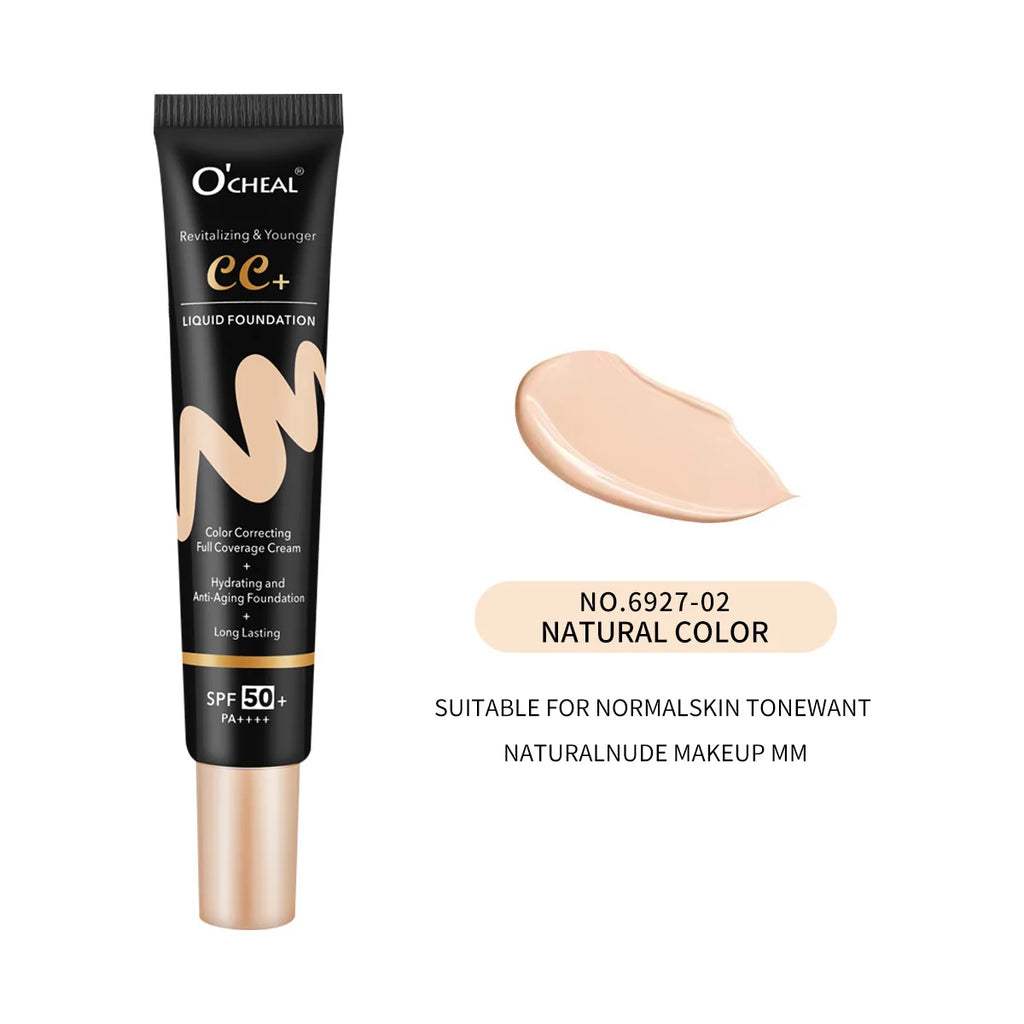 O'Cheal BB CC Cream SPF 50 PA+++ Full Coverage Foundation 30g