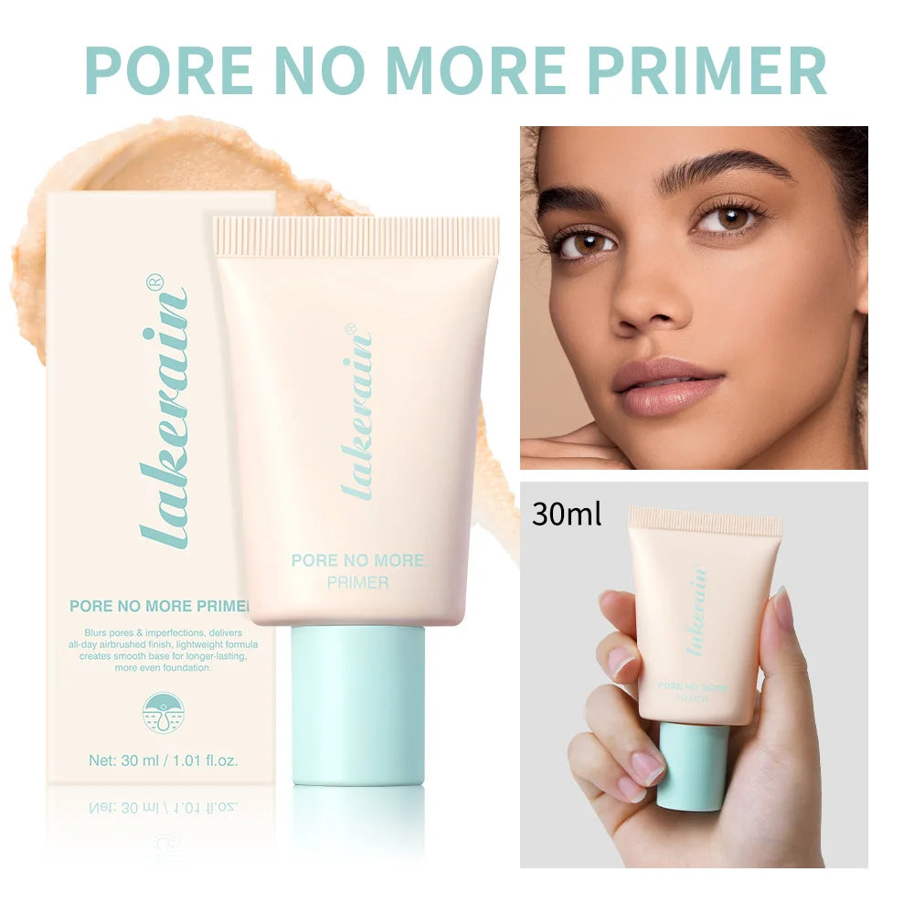 30ml Pore-Minimizing Primer Moisturizing Long-Lasting Oil-Control Matte Finish Base Makeup Water & Sweat Resistant Primer Oasis Select 1 pc