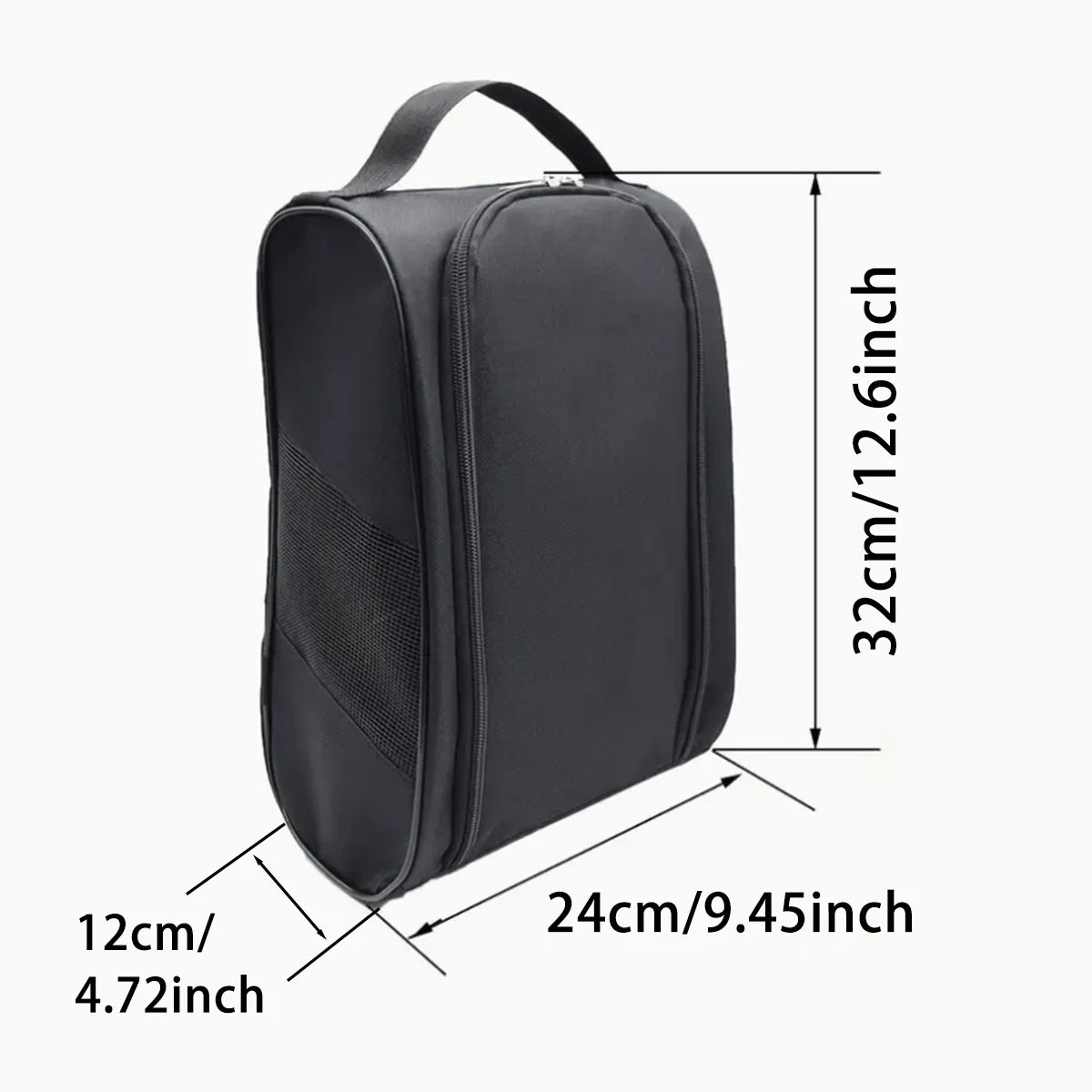 Portable Golf Shoe Bag Oxford Cloth Shoe Carrier Bags Breathable Lightweight Golf Handbag Dustproof Football Tennis Shoe Bag Oasis Select