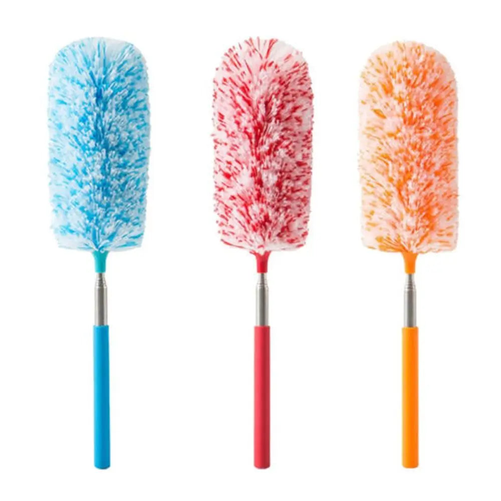 Scalable Dust Collector Muiltcolor Microfiber Duster Portable Anti-static Magic Dust Brush Home Cleaning Tools Extendable Handle Oasis Select