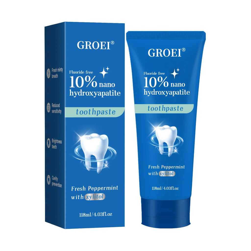 GROEI Hydroxyapatite Toothpaste | Whitening & Cavity Defense