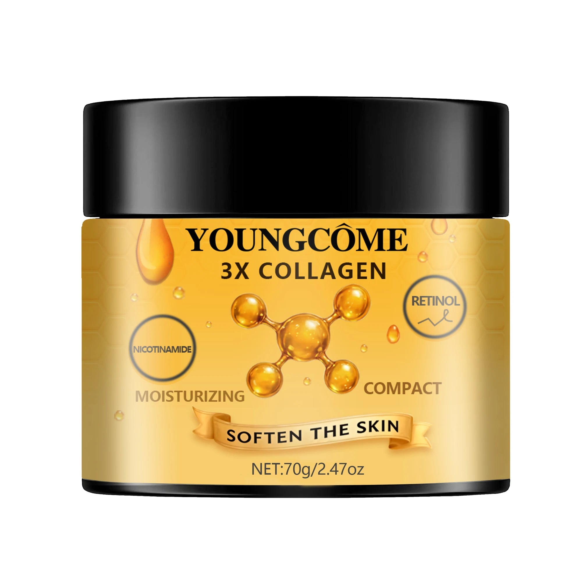 BOTAX 3X Collagen Face Cream | Niacinamide & Retinol Moisturizer Collagen Face Cream Oasis Select 70g