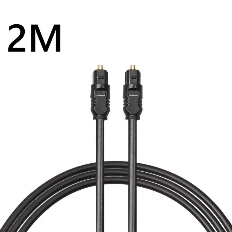 15m 10m 5m 3m 2m 1m CD DVD Gold-Plated Plug Cable Cord Toslink Optical Fiber Audio Cable Digital SPDIF Cable For Xbox 360 PS3 Oasis Select 2m