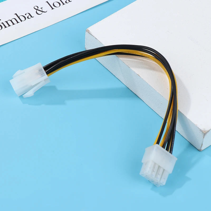 1Pc 4 Pin Male To 8 Pin Female 4Pin To 8Pin Lead To CPU Power Converter Cable Supplies ATX Compute Motherboard Adapter Cable Oasis Select