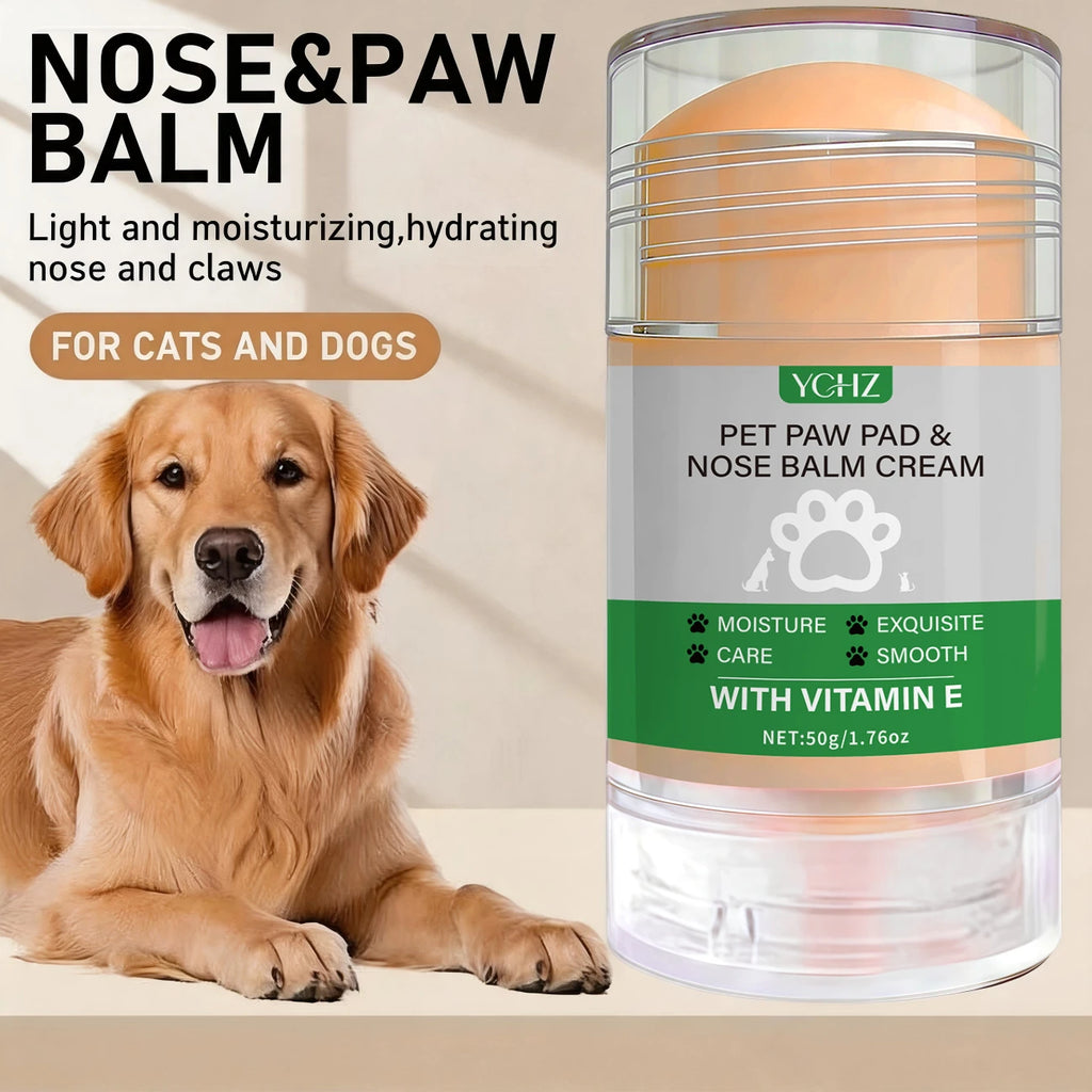 Pet Paw & Nose Care Cream – Dog & Cat Moisturizing Balm