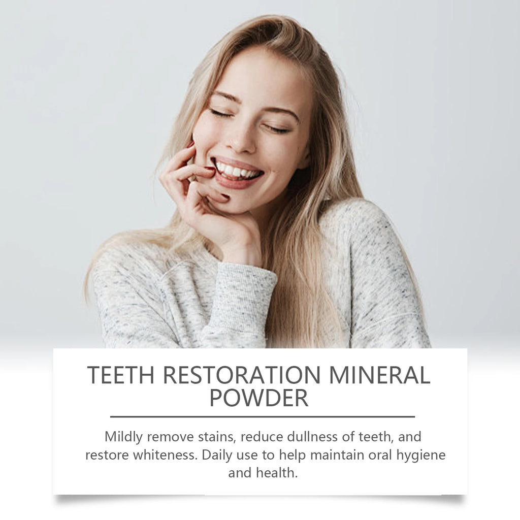 Purple Cleaning Tooth Powder Reduce Gum Discomfort Decompose Dental Plaque Preventing Tooth Decay Fresh Breath Oral Care Powder Oasis Select