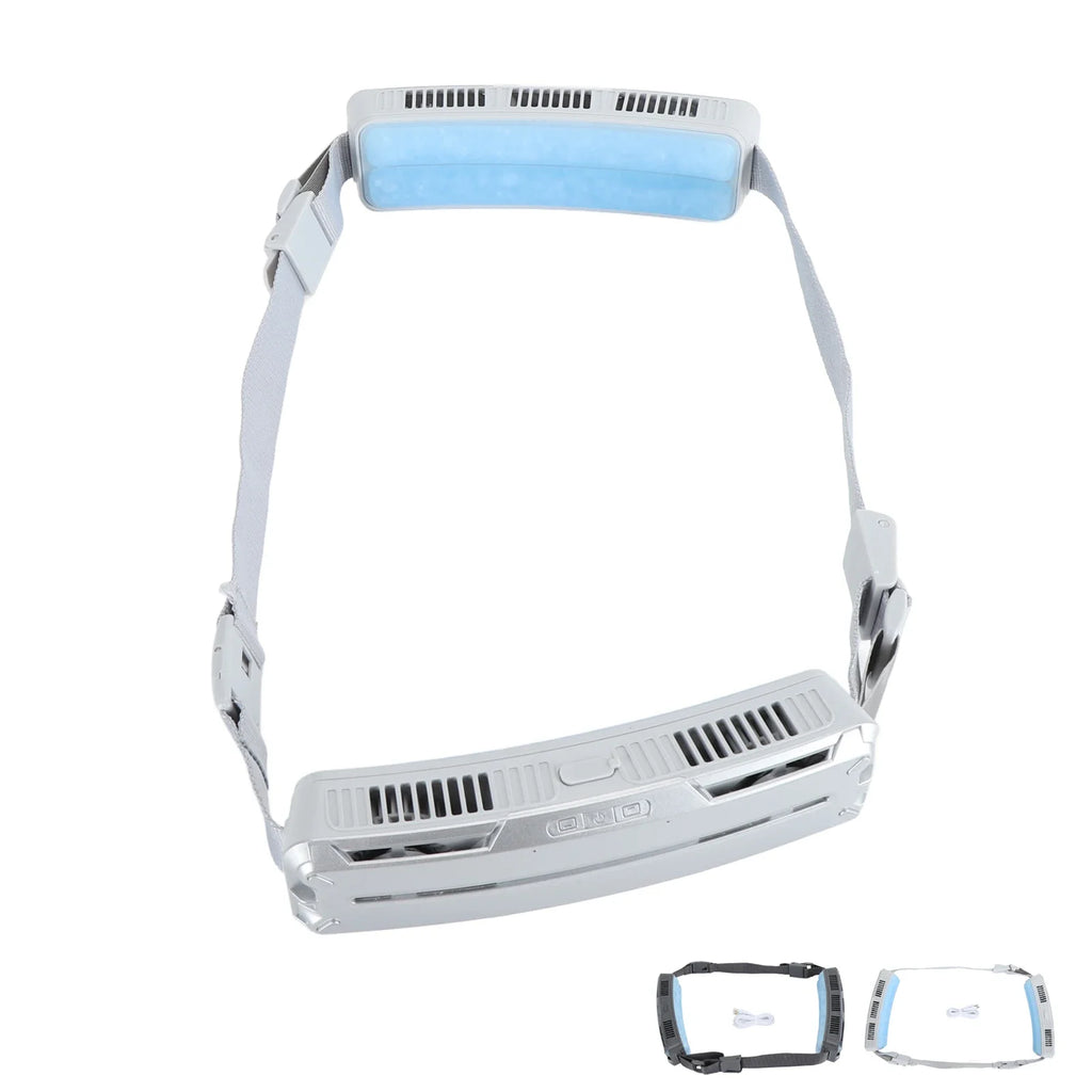 URGGU Wearable Waist Belt Fan USB 3-Speed | Outdoor Cooling
