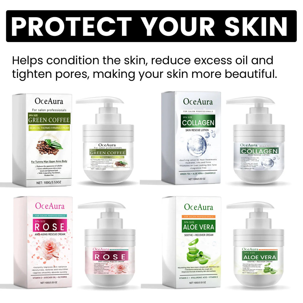 OceAura Retinol Anti-Aging Face & Body Moisturizer Cream 100g Anti-Aging Moisturizer Oasis Select