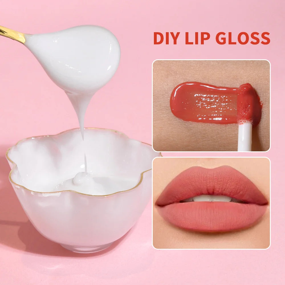 2025 NEW 100ml Lip Gloss Base Moisturized Non-stick Lotion Texture DIY Lip Glosses Matte Makeup Effect Lip Gloss Base Cosmetic Oasis Select