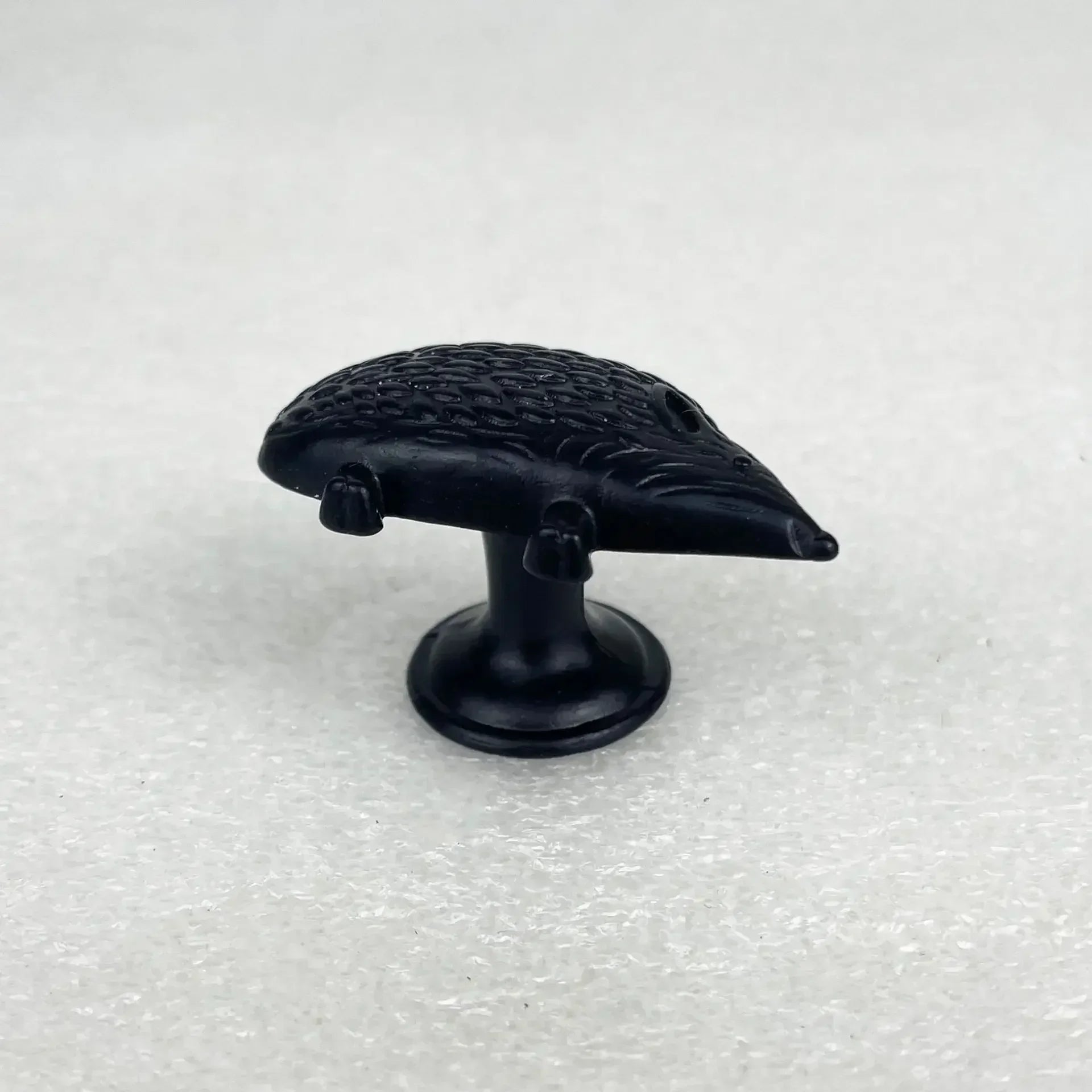 10PC Cute Hedgehog Drawer Knobs Furniture Handle Single Hole Cabinet Door Handle Kitchen Cabinet Wardrobe Handle Oasis Select black 10PC