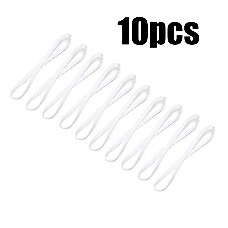 5/10pcs Elastic Absorbent Sweat Bands Yoga Running Fitness Headband Thin Sports Women Men Hair Bands Anti-Slip Hair Accessories Oasis Select 10pcs white