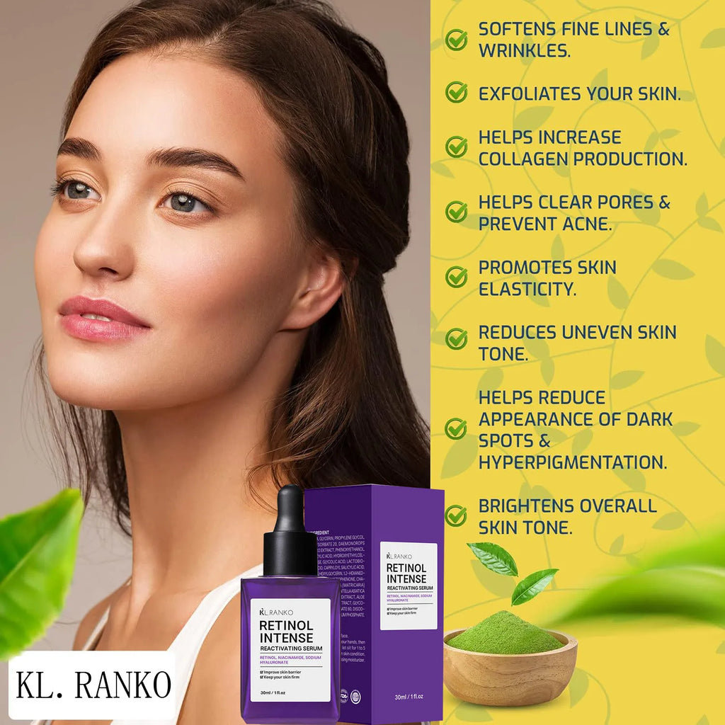 Retinol & Hyaluronic Acid Face Serum – Anti-Aging & Firming
