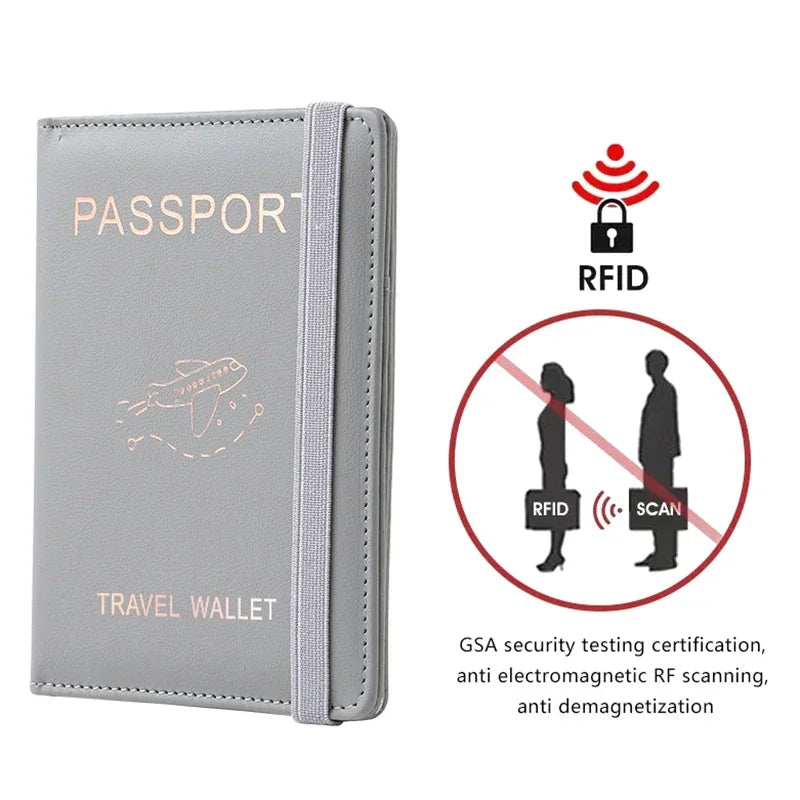 Waterproof PU Leather Passport Holder & Travel Wallet Passport Holder Wallet Oasis Select