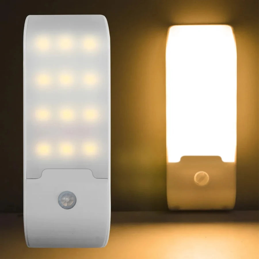 Motion Sensor LED Night Light – Rechargeable Wireless Cabinet Lamp LED Night Light Oasis Select