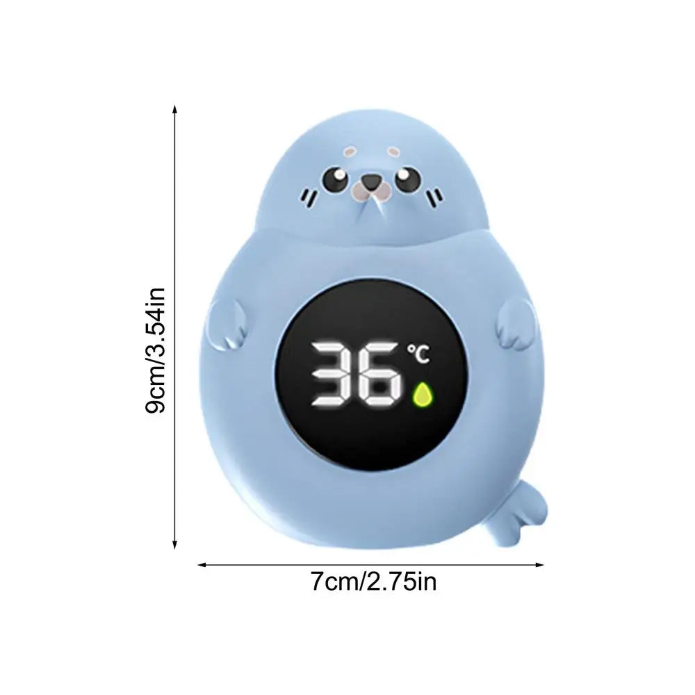 Baby Bath Temperature Meter Floating Digital Water Baby Bath Temperature Meter LED Display Temperature Tester Safety Monitor Oasis Select Blue