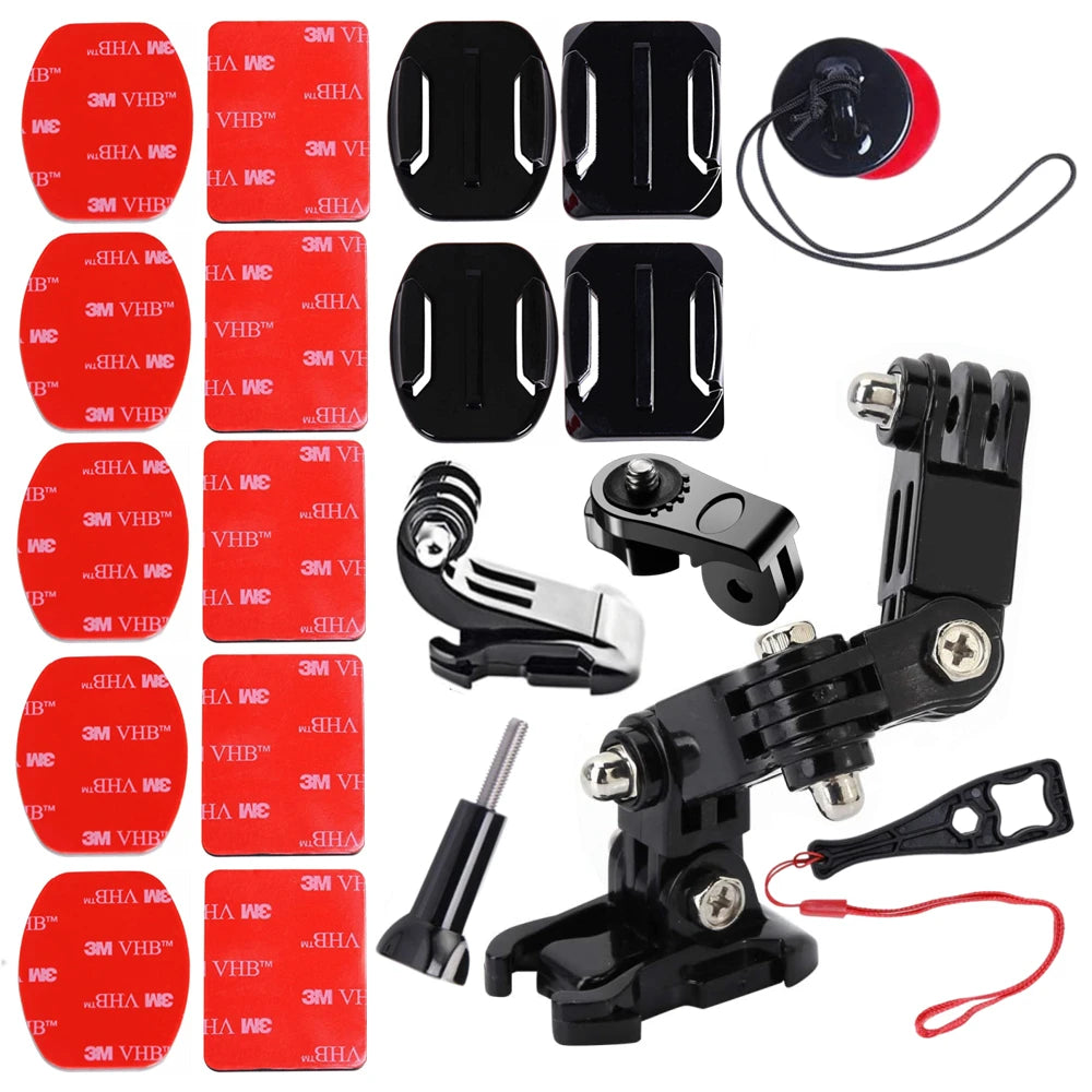Motorcycle Helmet Chin Mount Kit for GoPro & Action Cameras