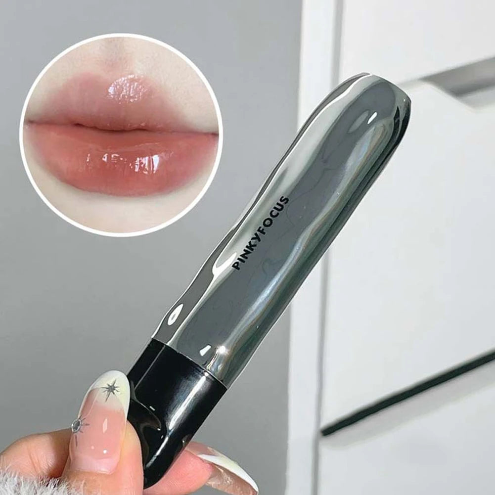 Juicy Glass Finish Lip Gloss Hydrating Plumping Shiny Lip Tint Lightweight Nude Pink Mirror Liquid Lip Beauty Product Oasis Select