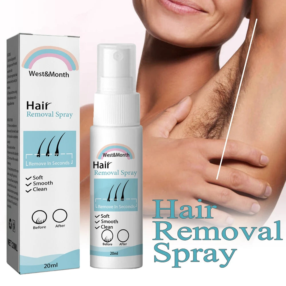 Hair Removal Spray Underarm Full Body Hair Removal Cleansing Gentle Formula Does Not Irritate The Hair Spray Oasis Select