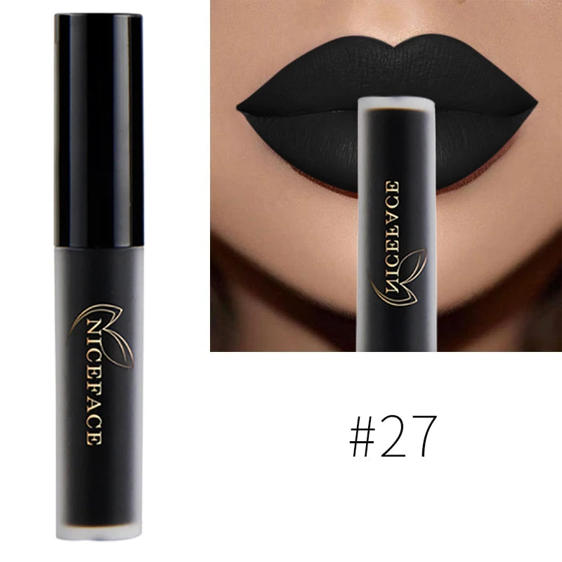 QiBest Matte Liquid Lipstick – Waterproof Long-Lasting Lip Gloss