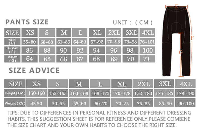 X-TIGER Man Cycling Trousers Winter Thermal Mountain Bike Pants Bicycle Tights Coolmax 5D Gel Pad Keep Warm Pants Oasis Select