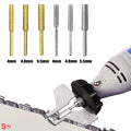 6Pcs Coated Cylindrical Burr 4/4.8/5.5mm Chainsaw Sharpener Stone File Chain Saw Sharpening Grinding Head Oasis Select Default Title