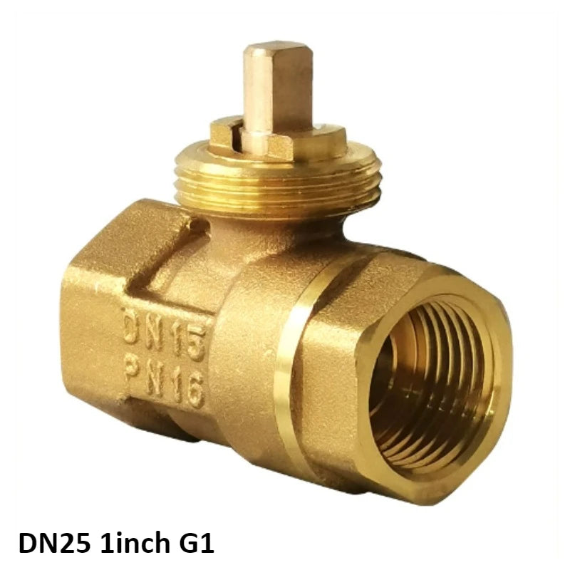 Two Way Ball Valve Brass DN15 20 25 32 40 50 Electric Body Electric Threaded Bi-directional Valve Oasis Select DN25 1inch G1 Two way ball valve
