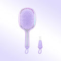Air Cushion Hair Brush – Detangling Scalp Massager, Wet & Dry Hair Detangling Brush Oasis Select TJ3175-Purple