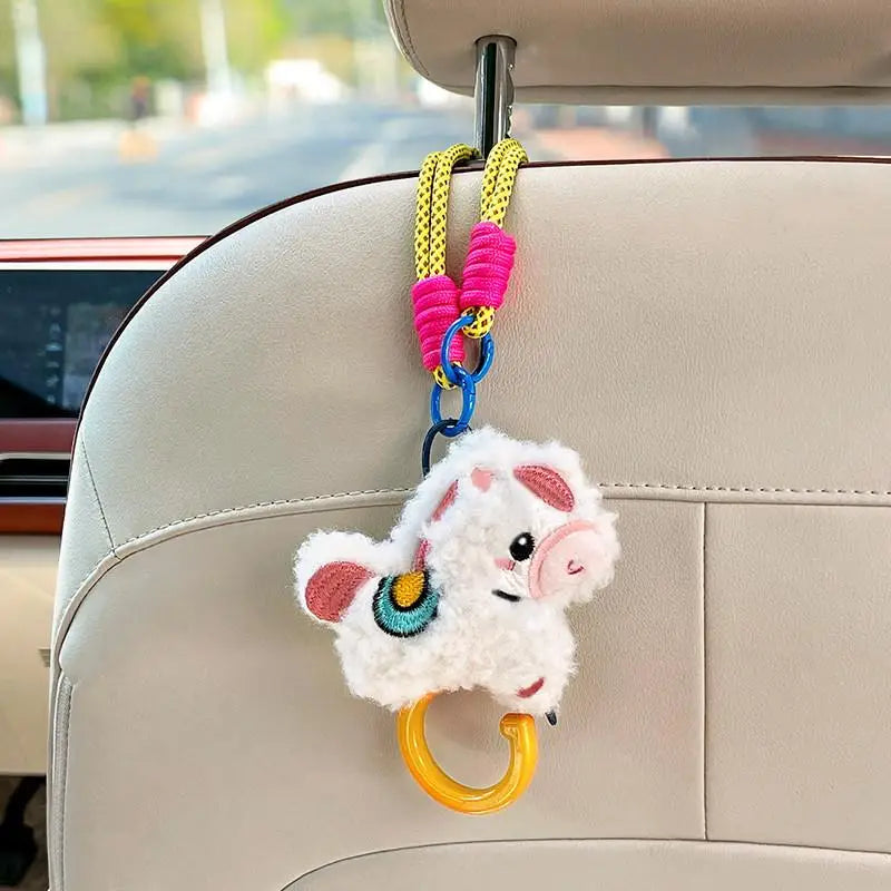 Car Backseat Organizer Cute Cartoon Car Seat Back Hooks Storage Holder Creative Car Accessories Interior Oasis Select A5