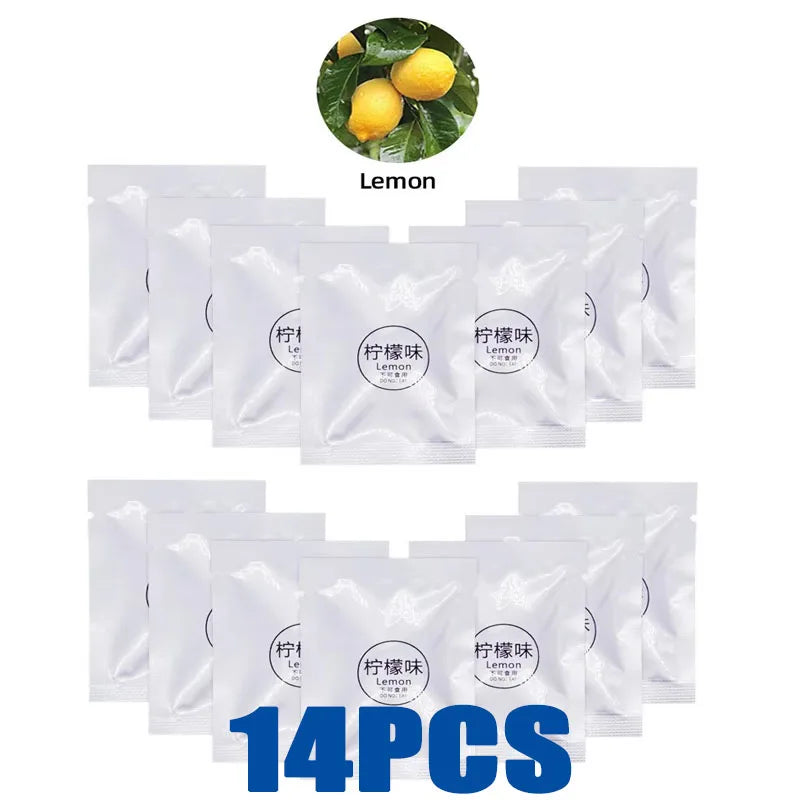 7-21pcs Solid Car Perfume Supplement Tablet Flavor Car Air Conditioner Vent Good Smell Scent Pads Car Refill For Auto Air Outlet Oasis Select 14pcs Lemon