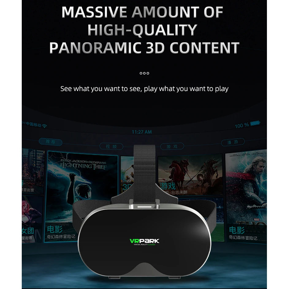 AyeBeau 3D VR Headset Goggles for Smartphones | Immersive