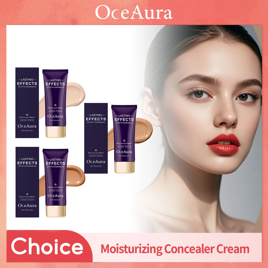 Liquid Concealer Coverage Acne Dark Circles Blemish Skin Tone Corrector Oil Control Waterproof Long Lasting Concealer Makeup Oasis Select