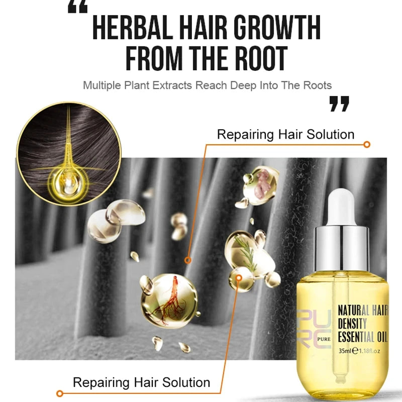 PURC Hair Care Set Nourish Smoothing Shiny Hair Treatment Repair Dry Damaged Frizzy Hair Care Products Oasis Select