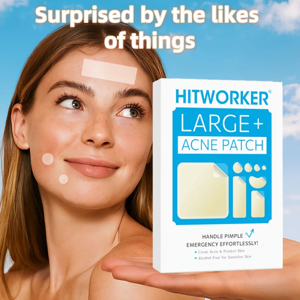 400 acne patches hydrogel coating, suitable for all kinds of light skin, daily use&photo props, facial acne patches, creative sk Oasis Select