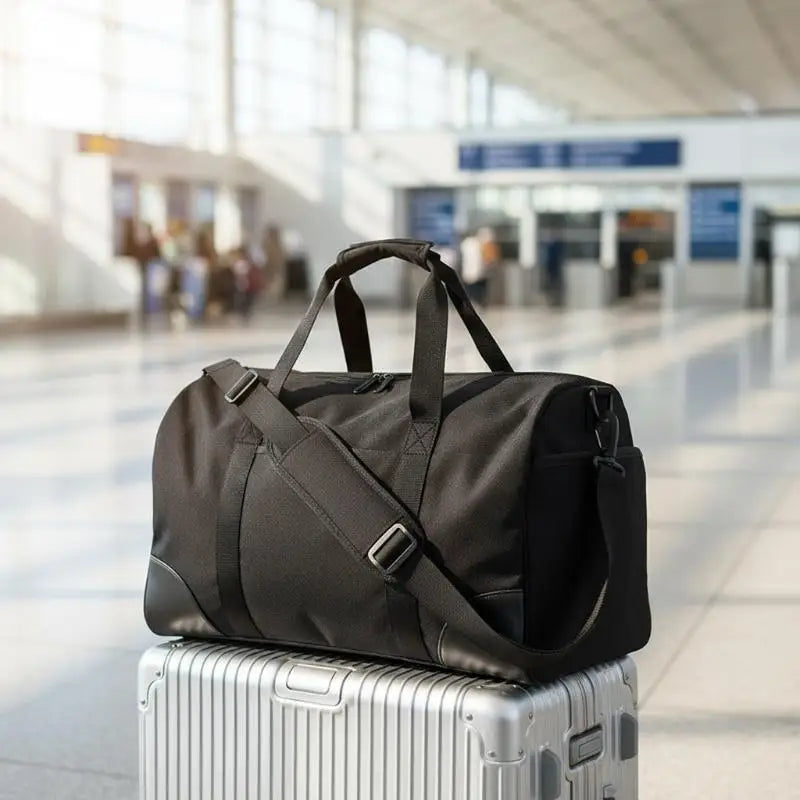 Adjustable Nylon Replacement Shoulder Strap with Pad | Black Bag Shoulder Strap Oasis Select