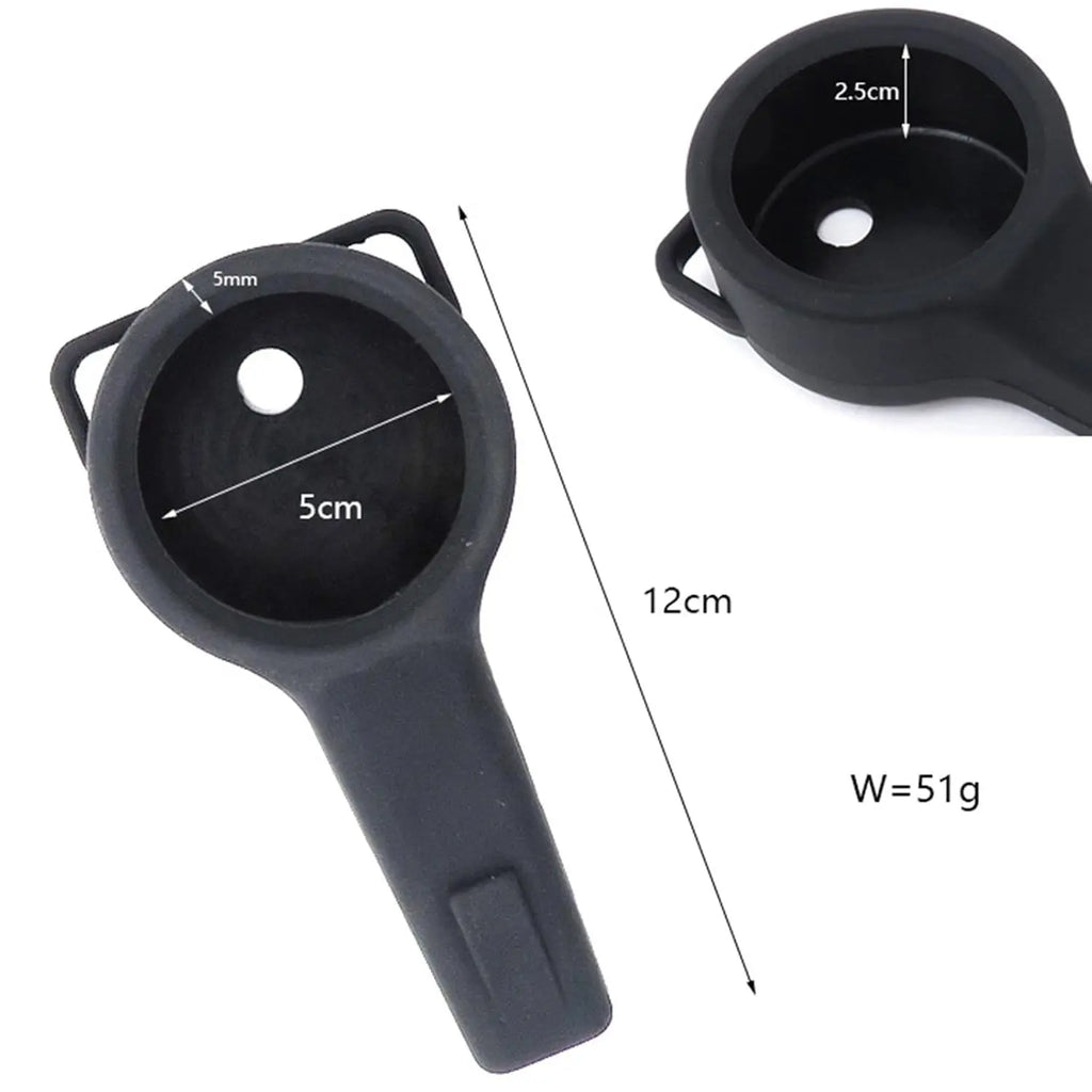 Scuba Pressure Gauge Boot Protector First Stage Metal High Pressure Gauge Protective Cover, Durable Epdm Rubber Cover Oasis Select