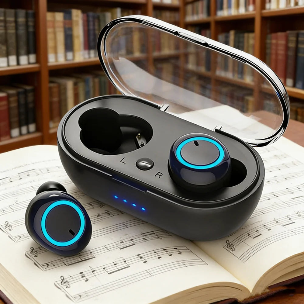 New TWS Bluetooth Earphones Wireless Headset Deep Bass Earbuds True Wireless Stereo Headphones Sport Earphones Oasis Select